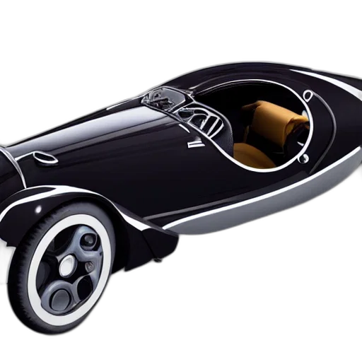 car, 3d render, concept art, photorealistic transparent PNG cut-out