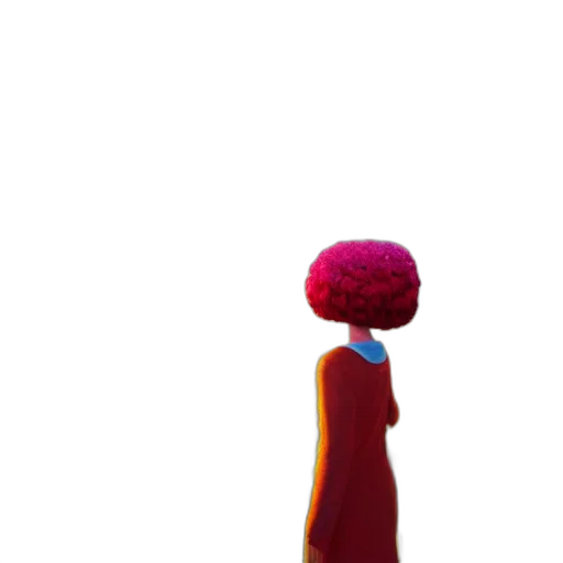 hat, crown, dress, staff transparent PNG cut-out