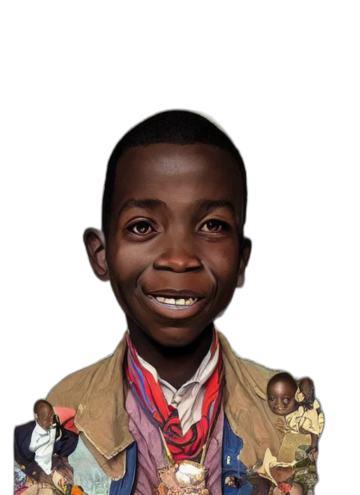 face, jacket, animal, staff transparent PNG cut-out