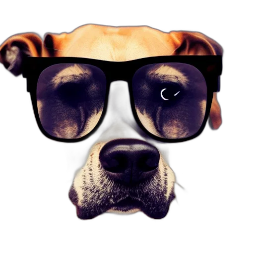 animal, face, staff, photorealistic transparent PNG cut-out