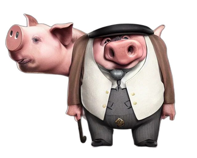 3d render, concept art, photorealistic, cartoon transparent PNG cut-out