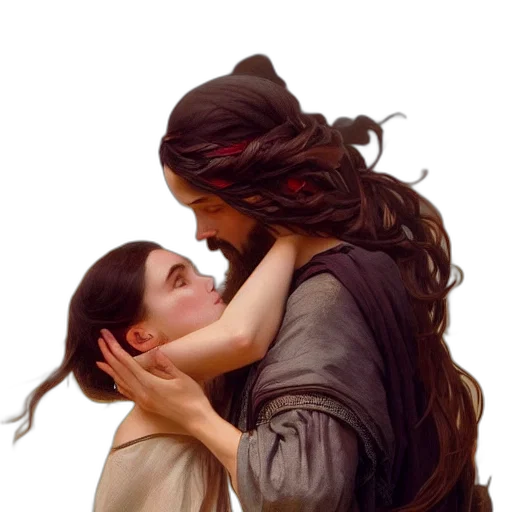 fantasy art, photorealistic, oil painting, concept art transparent PNG cut-out