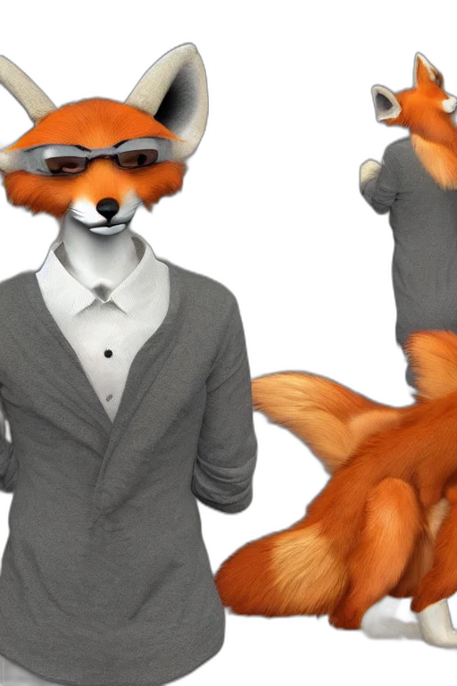 jacket, mask, staff, animal transparent PNG cut-out
