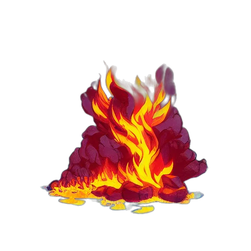 dragon, jacket, weapon, hair transparent PNG cut-out