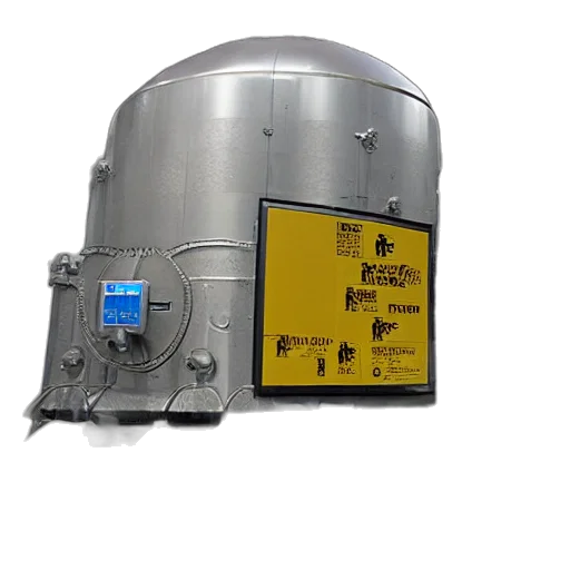 robot, large, toxic, centrifuge transparent PNG cut-out