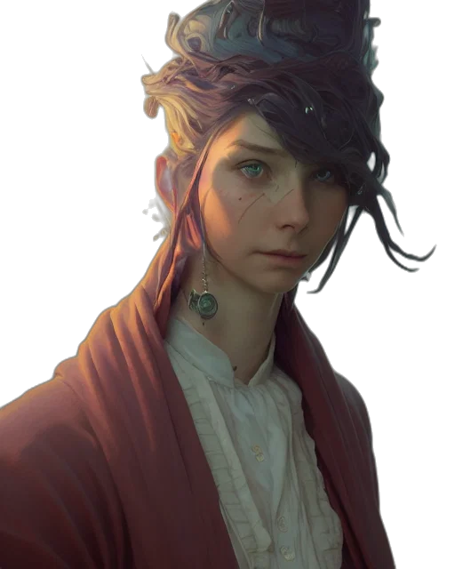 staff, face, dragon, jewelry transparent PNG cut-out