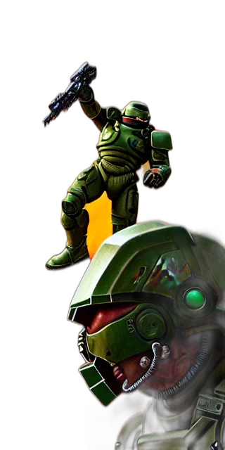 robot, weapon, staff, concept art transparent PNG cut-out