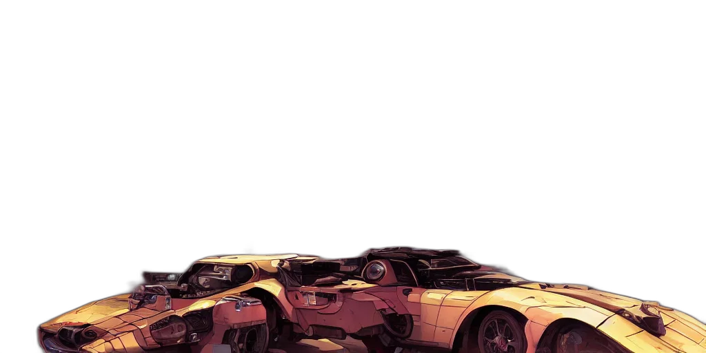 car, weapon, concept art, comic book art transparent PNG cut-out