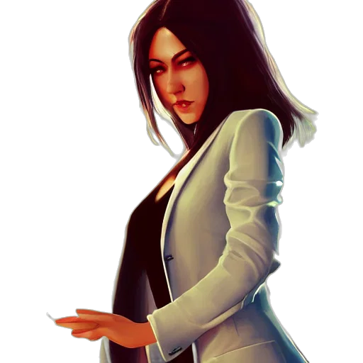 staff, jacket, concept art, comic book art transparent PNG cut-out