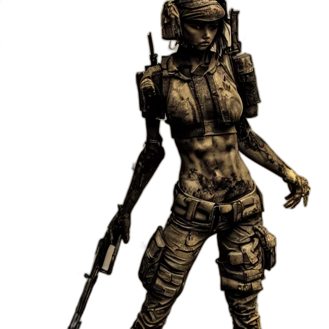 robot, weapon, staff, concept art transparent PNG cut-out