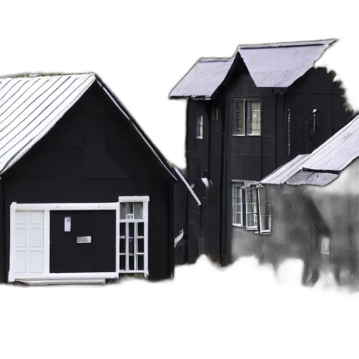 building, 3d render, concept art, photorealistic transparent PNG cut-out