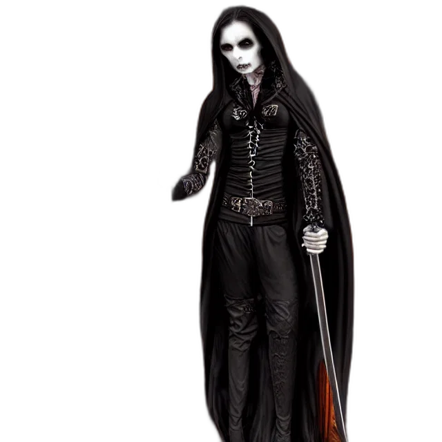 jacket, concept art, 3d render, dark transparent PNG cut-out