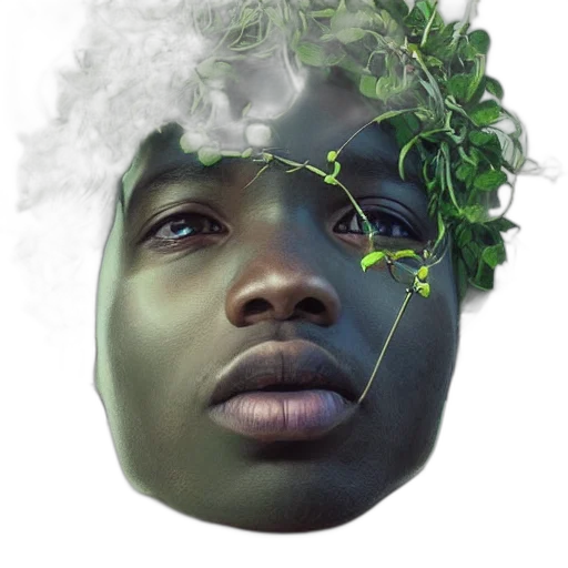 face, crown, mask, tree transparent PNG cut-out
