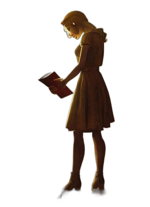 dress, staff, face, hat transparent PNG cut-out