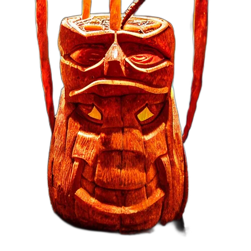 mask, bottle, crown, face transparent PNG cut-out