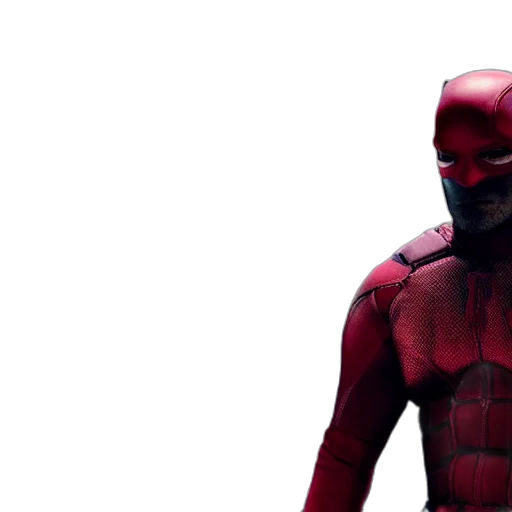 3d render, concept art, comic book art, red transparent PNG cut-out