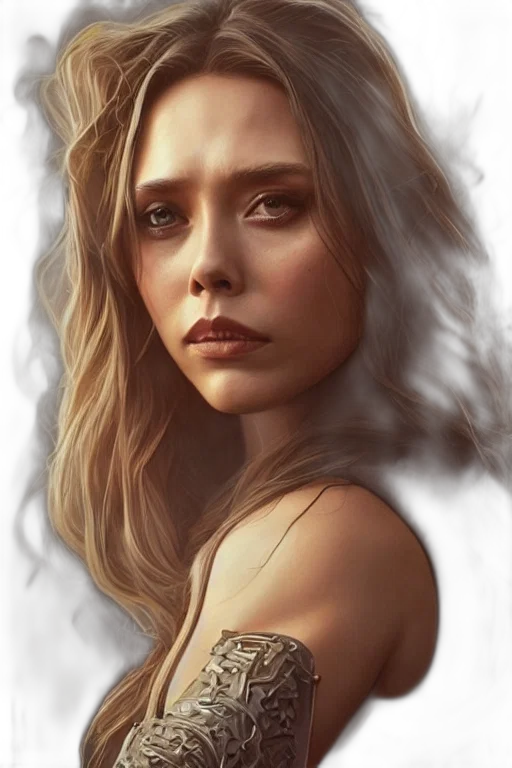 face, dragon, dress, photorealistic transparent PNG cut-out