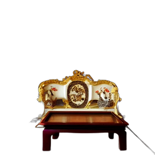 furniture, crown, staff, jewelry transparent PNG cut-out