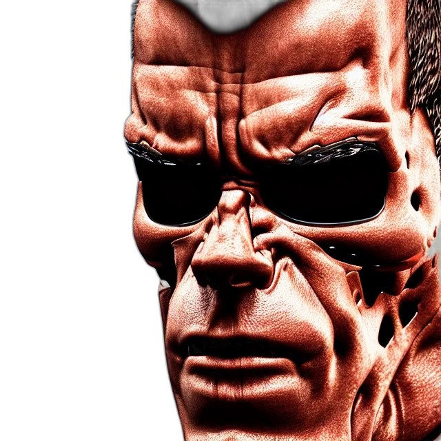 mask, face, robot, creature transparent PNG cut-out