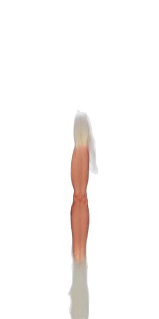 staff, hair, weapon, dress transparent PNG cut-out