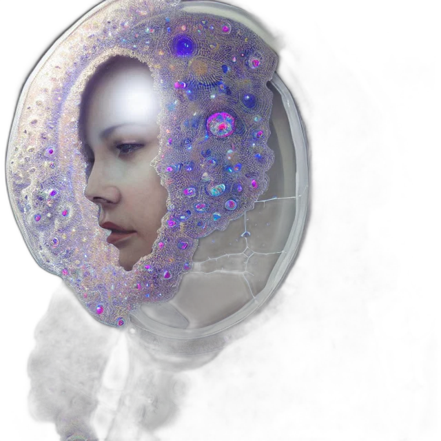jewelry, face, robot, mask transparent PNG cut-out