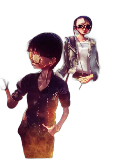 jacket, concept art, 3d render, photorealistic transparent PNG cut-out