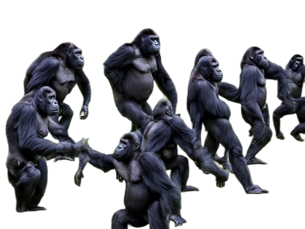animal, concept art, 3d render, photorealistic transparent PNG cut-out