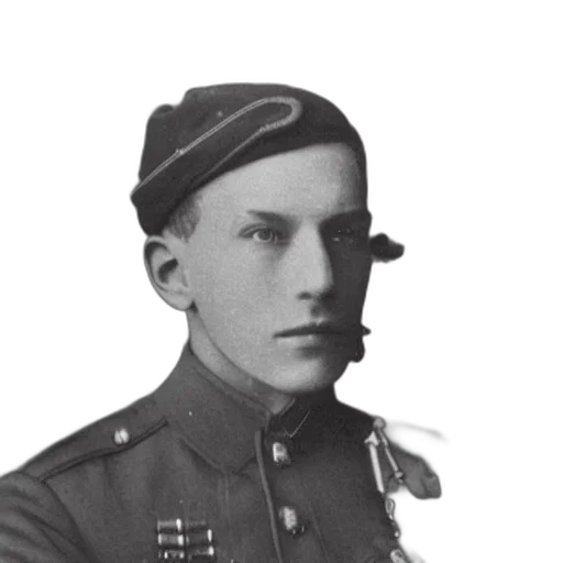 staff, face, hat, jacket transparent PNG cut-out