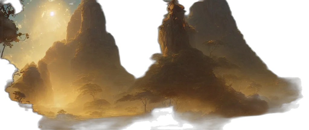 dragon, sword, tree, creature transparent PNG cut-out
