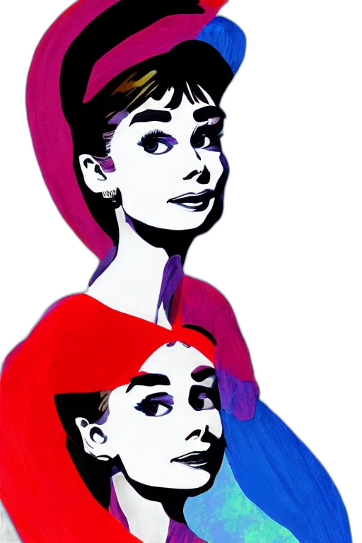 dress, face, crown, hat transparent PNG cut-out