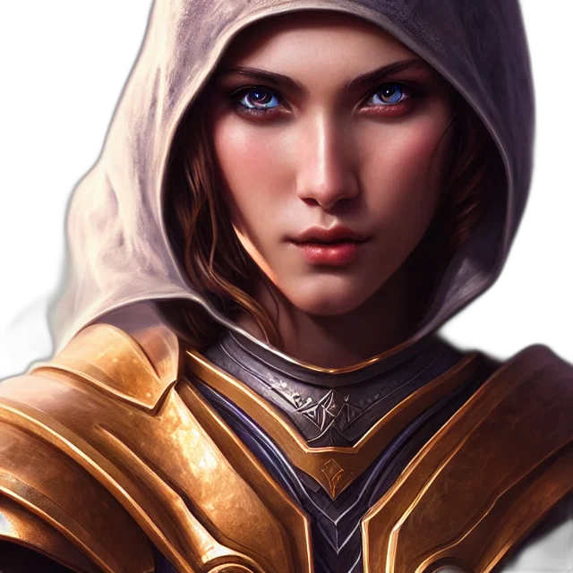 face, sword, jewelry, fantasy art transparent PNG cut-out
