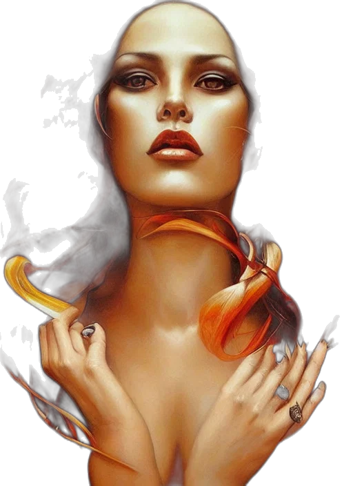 jewelry, face, mask, photorealistic transparent PNG cut-out