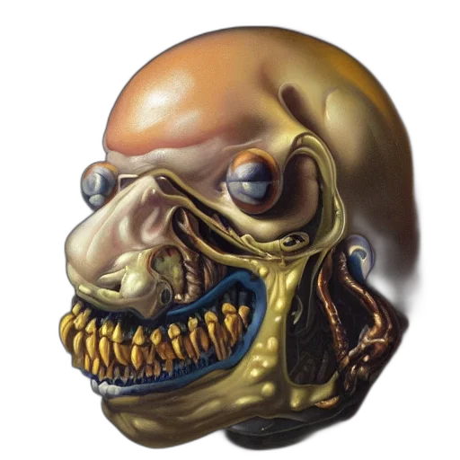 mask, face, creature, jewelry transparent PNG cut-out