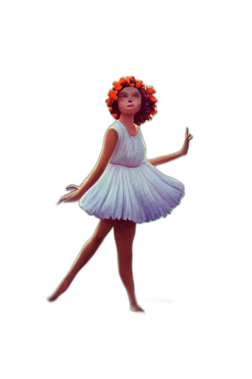 dress, crown, creature, concept art transparent PNG cut-out