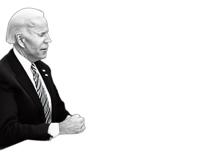 president, joe, biden, face transparent PNG cut-out