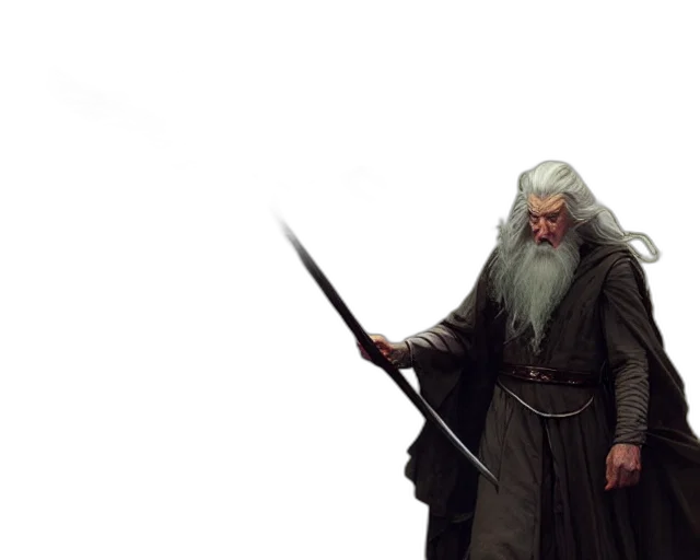 sword, staff, dragon, weapon transparent PNG cut-out