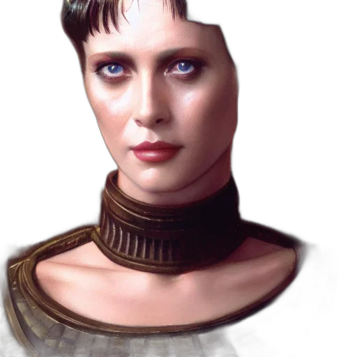 face, robot, staff, jewelry transparent PNG cut-out