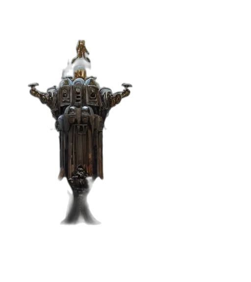 crown, robot, staff, sword transparent PNG cut-out
