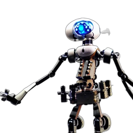 robot, staff, animal, creature transparent PNG cut-out