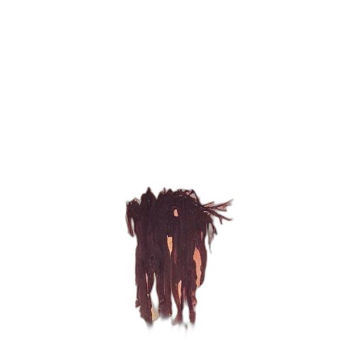 hair, creature, crown, tree transparent PNG cut-out
