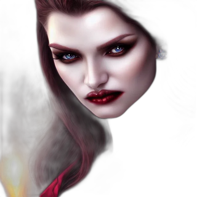 face, mask, fantasy art, photorealistic transparent PNG cut-out