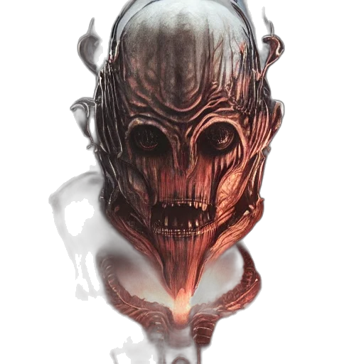 mask, face, creature, robot transparent PNG cut-out