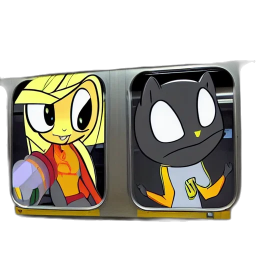cartoon, concept art, 3d render, pixel art transparent PNG cut-out