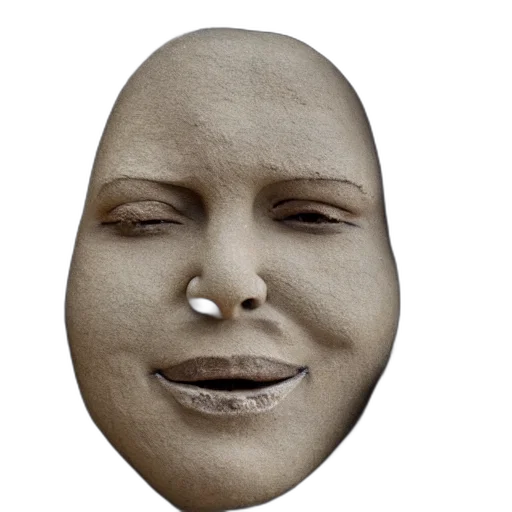 mask, face, creature, robot transparent PNG cut-out