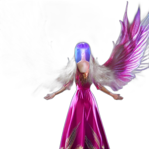 dress, concept art, 3d render, fantasy art transparent PNG cut-out