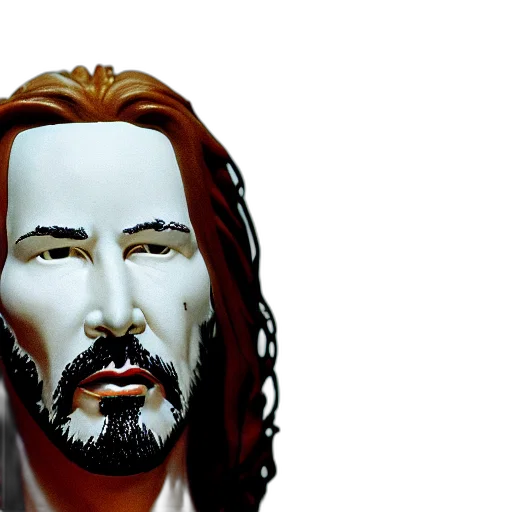 face, mask, 3d render, photorealistic transparent PNG cut-out