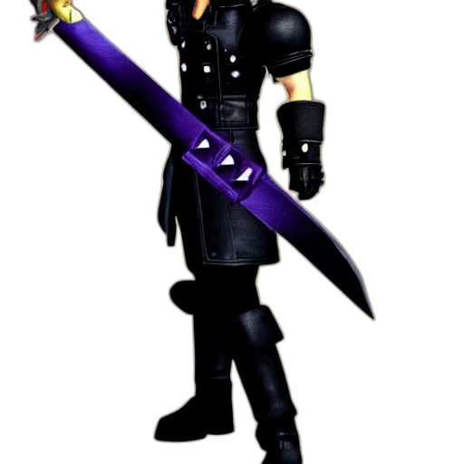 sword, staff, weapon, 3d render transparent PNG cut-out