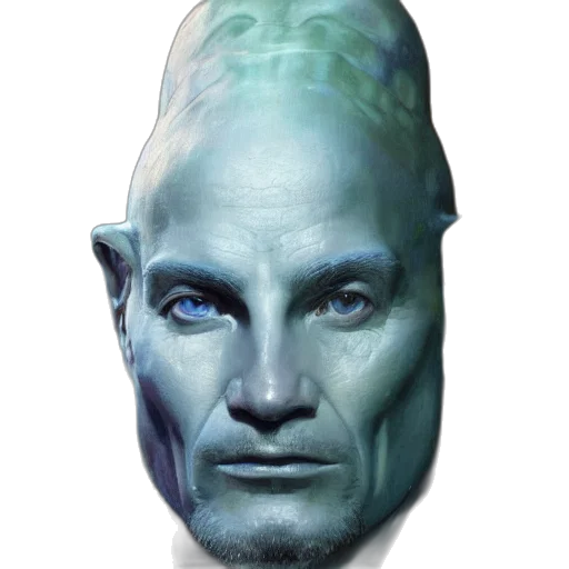face, mask, creature, crown transparent PNG cut-out