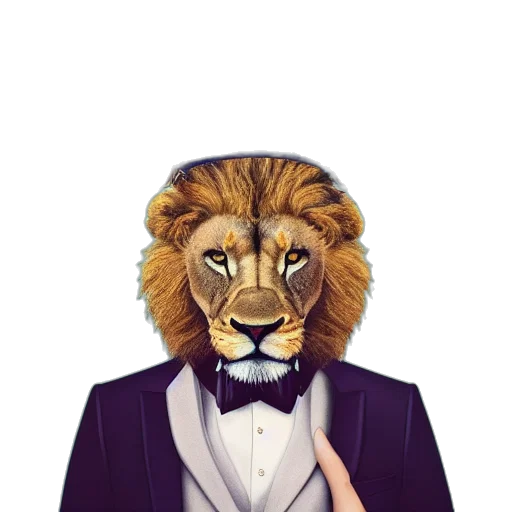 animal, staff, mask, crown transparent PNG cut-out