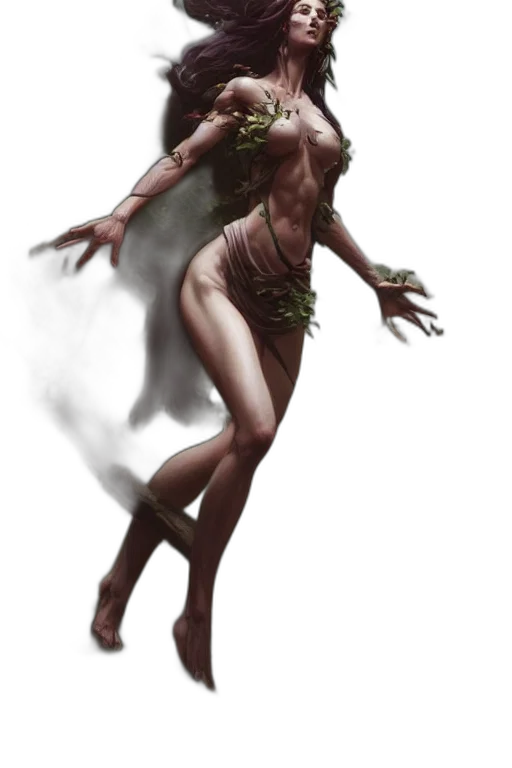 creature, dress, fantasy art, concept art transparent PNG cut-out